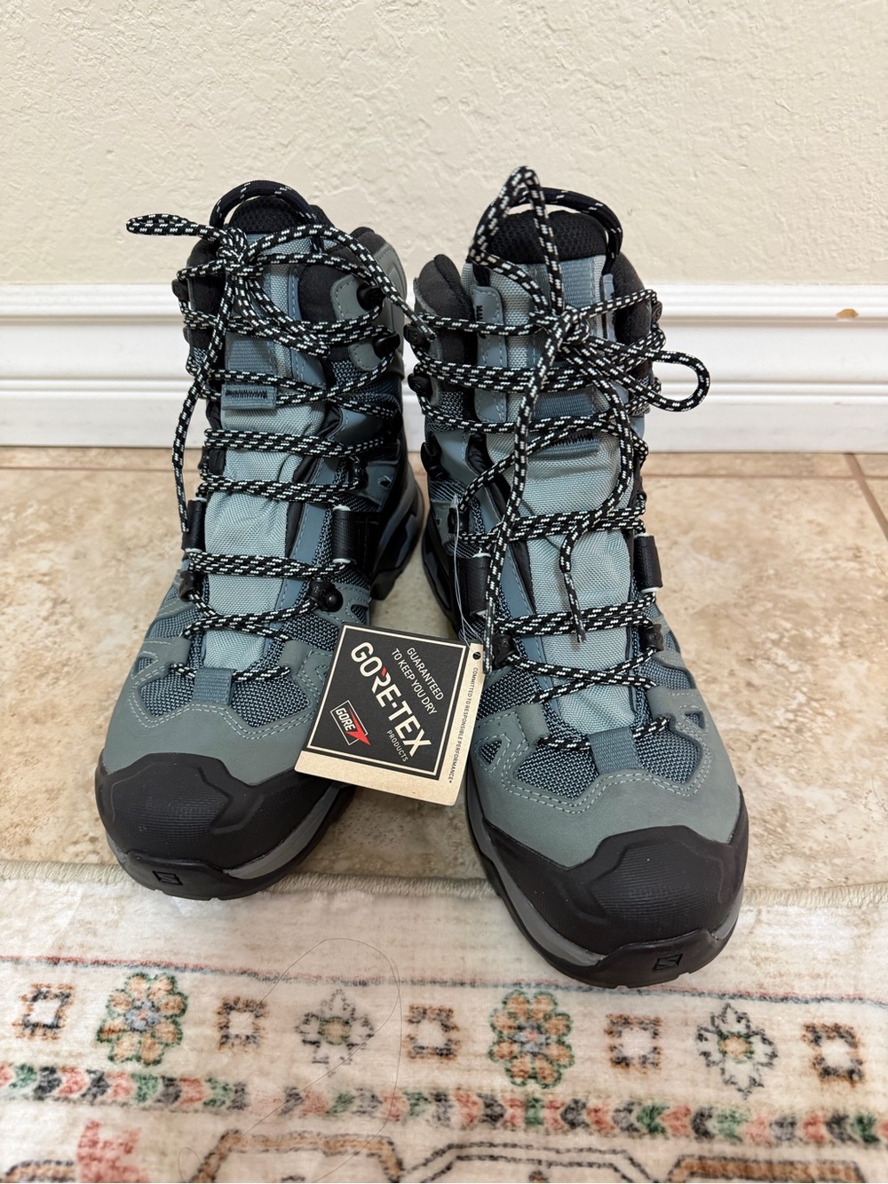 New Salomon Quest 4 GTX Waterproof Hiking Boots size 7.5 - Picture 11 of 12